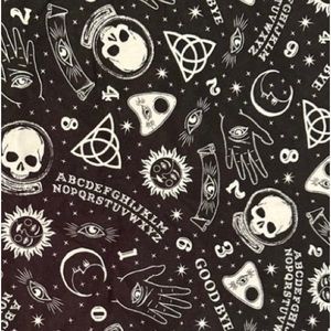 Queen size Ouija Board sheet set